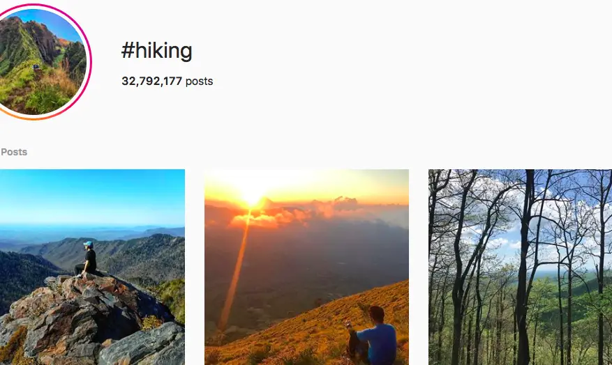 Los mejores hashtags de Instagram para exteriores: qué son y cuándo usarlos