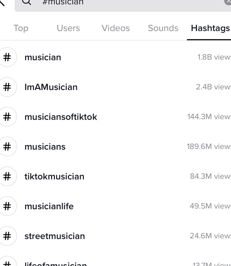 La mejor estrategia de hashtag de TikTok para músicos – Blog sinfónico