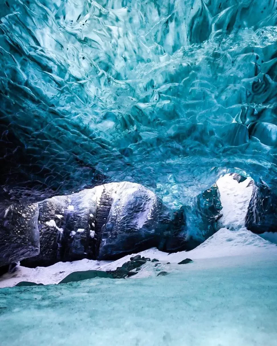 Cueva de hielo Vatnajökull - Lemon8 Buscar