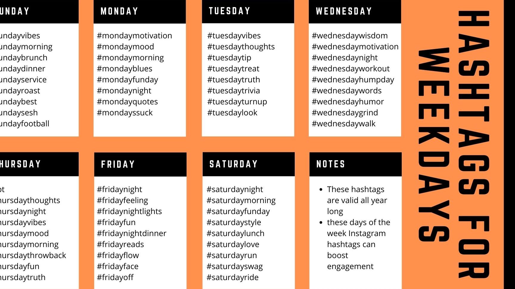 Hashtags de Instagram para días nacionales, eventos de redes sociales y ...