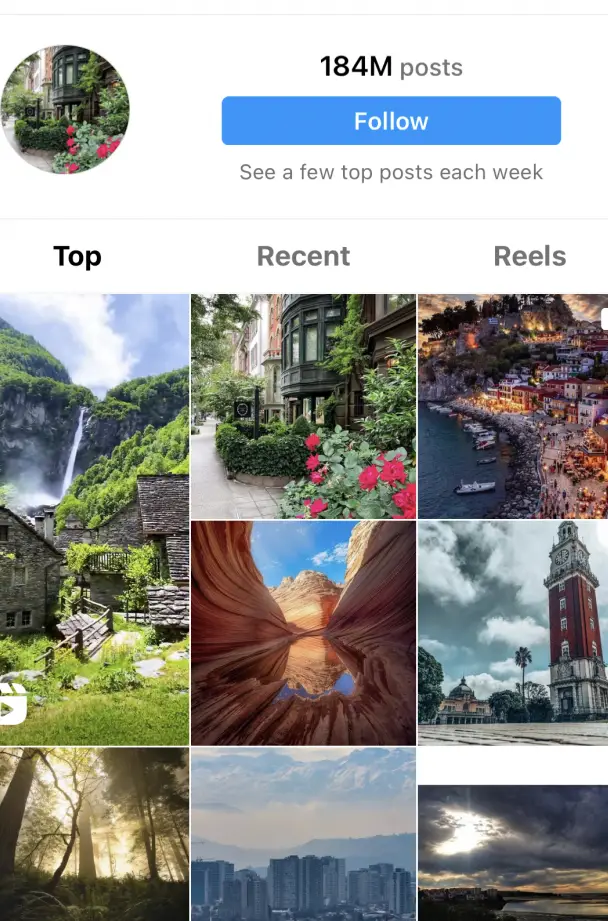 Hashtags de Instagram para fotógrafos |