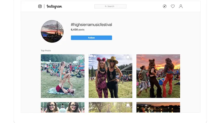 Aumente el entusiasmo con hashtags populares para eventos, música y concursos