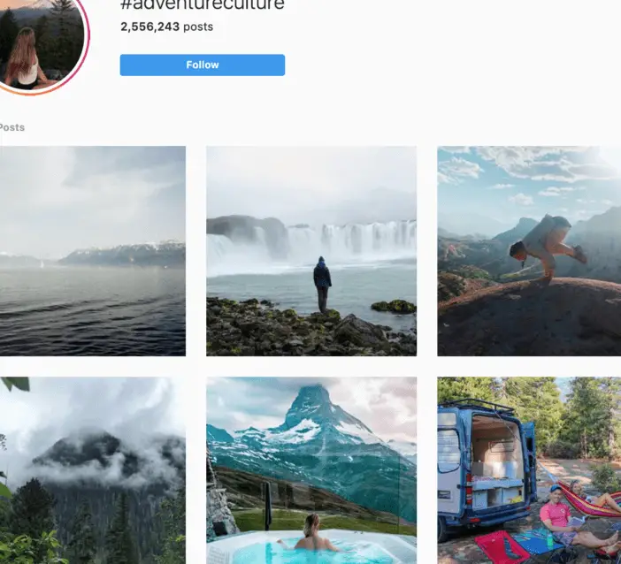 Los mejores hashtags de viajes para hacer crecer su cuenta de Instagram