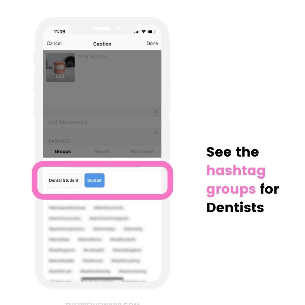 200 hashtags de Instagram para que los dentistas hagan crecer su cuenta