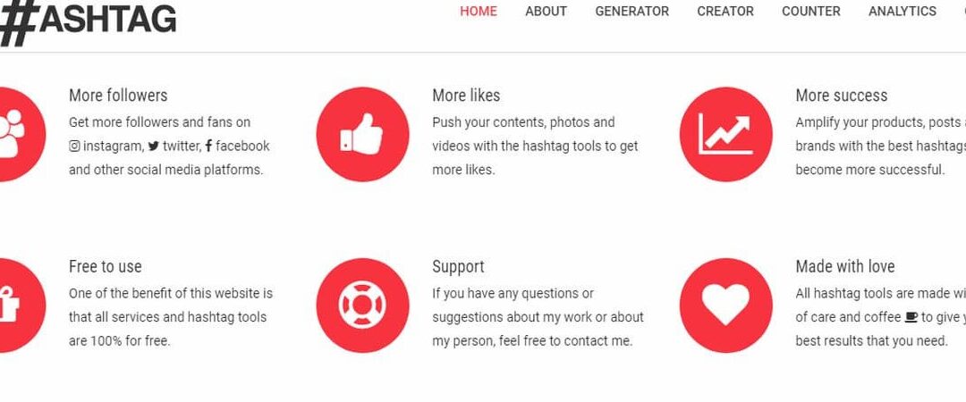 El mejor generador de hashtags y herramientas de investigación