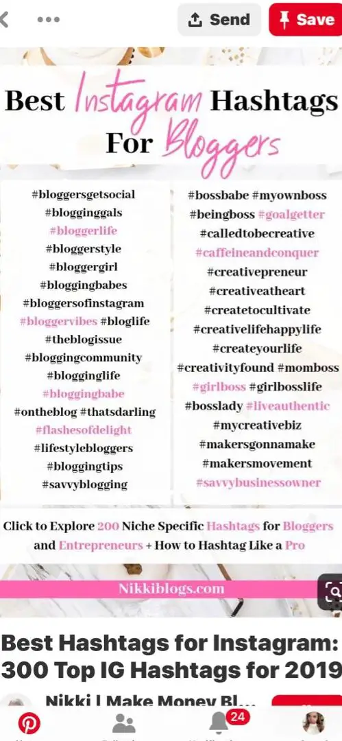 Los mejores hashtags de Instagram para blogueros