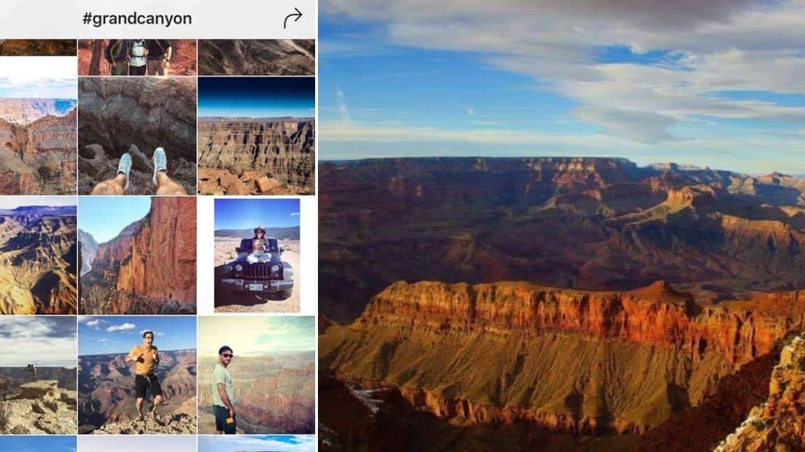 Los mejores hashtags #grandcanyon Más de 100 mejores subtítulos del Gran Cañón para Instagram con juegos de palabras y citas ...