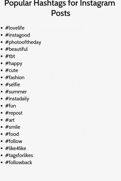 Principales hashtags de Instagram 2020 para citas |