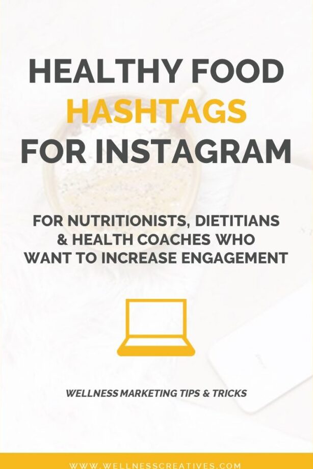 Los mejores hashtags de nutrición y comida saludable para Instagram y TikTok