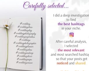 Hashtags de Instagram para BODAS, 1700 palabras clave para redes sociales...