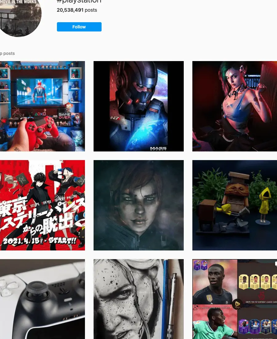 161 MEJORES hashtags de PlayStation en 2021 📈 - Copiar y pegar