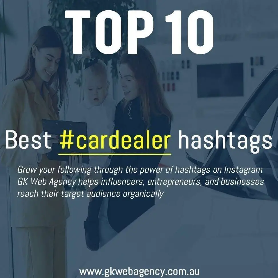 Los mejores hashtags #cardealer para Instagram |